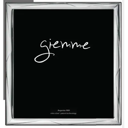 Picture Stylish silver photo frame 20x25 cm