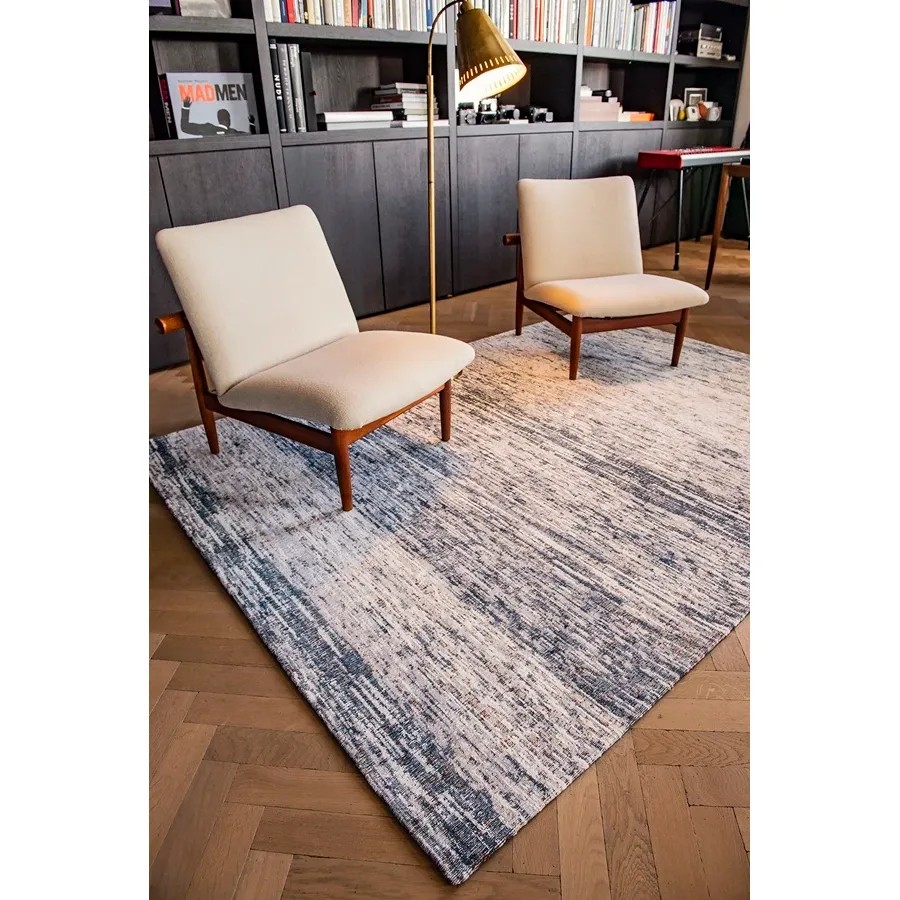 picture 4 Prestigious blue-gray melange rug - BLUE & SALT 8889