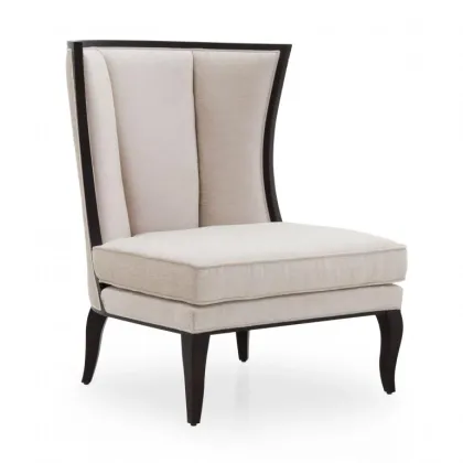 Zdjęcie Beżowy niezywkle elegancki fotel w stylu klasycznym - Sevensedie