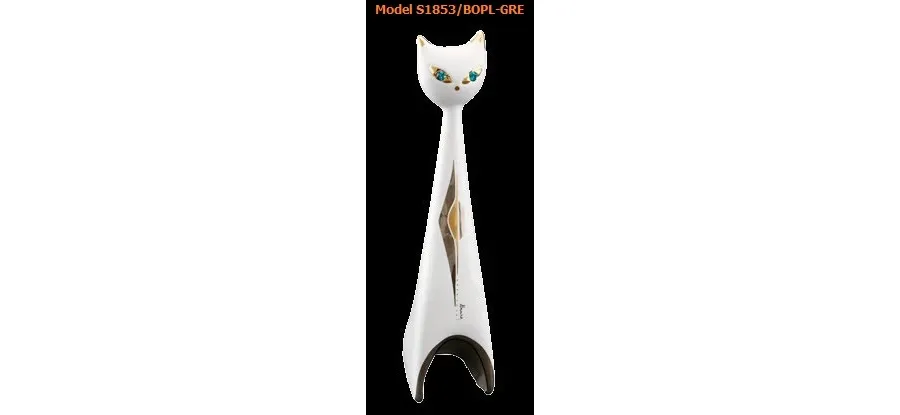 obrazek 1 Ceramiczne koty z kolorowymi oczami