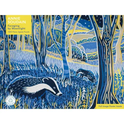 Zdjęcie Puzzle dla dorosłych Annie Soudain: plądrowanie przy świetle księżyca - Flame Tree Publishing