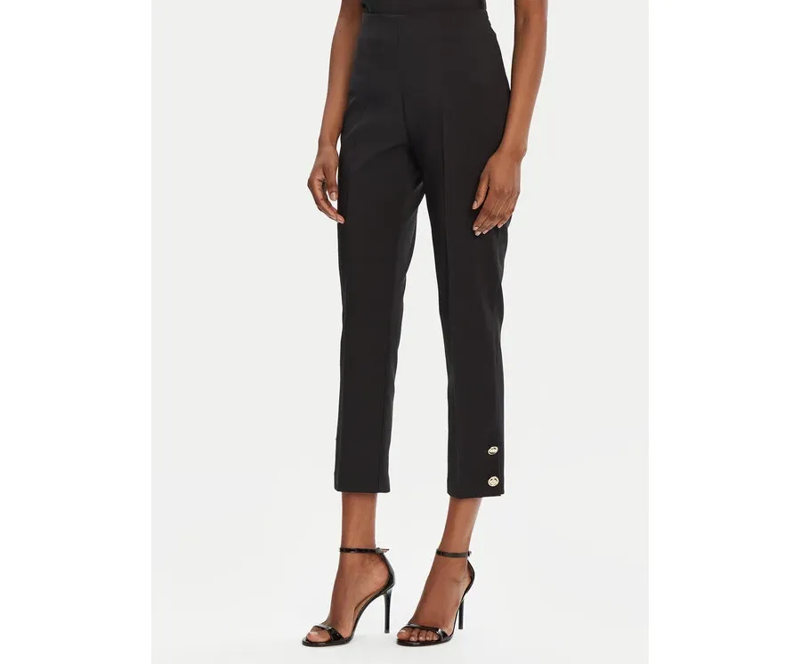 obrazek 1 Rinascimento Spodnie materiałowe CFC0122858003 Czarny Regular Fit