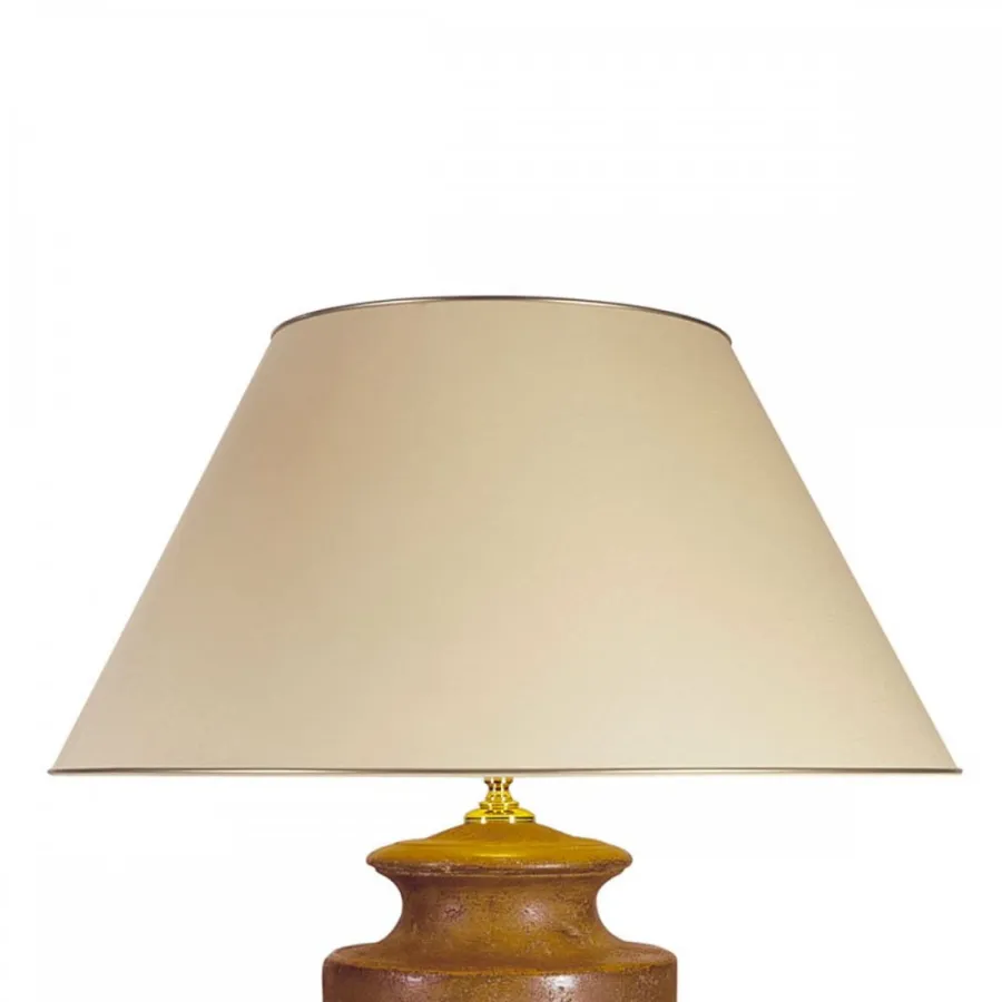 obrazek 2 Mała lampa stołowa z ceramiki H.29xL.15xP.15 cm