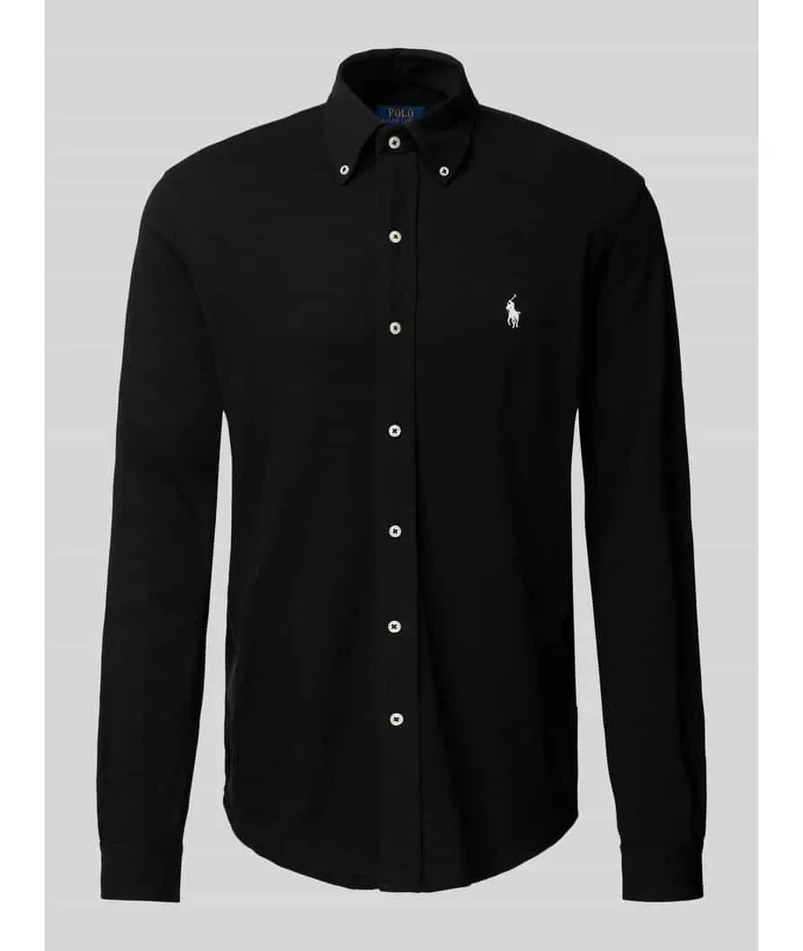 obrazek 1 Koszula casualowa o kroju regular fit z kołnierzykiem typu button down