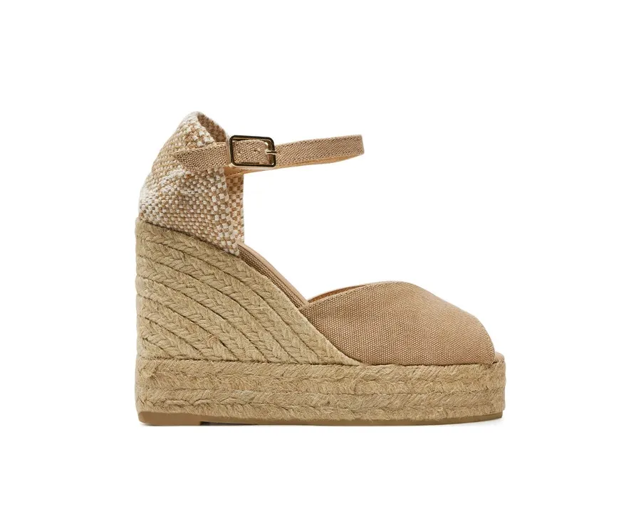 obrazek 1 Castañer Espadryle Bianca/8Ed/002 022235 Beżowy