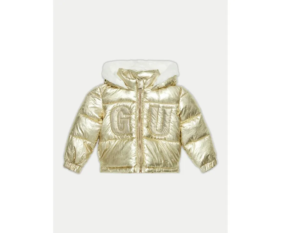 obrazek 1 Guess Kurtka puchowa K4BL05 WEYO0 Złoty Regular Fit