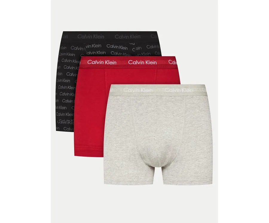 obrazek 1 Calvin Klein Underwear Komplet 3 par bokserek 000NB3056A Kolorowy