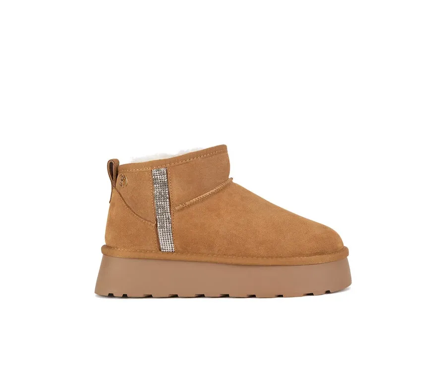 obrazek 1 Eva Minge Śniegowce WFA3111-4Z Beżowy