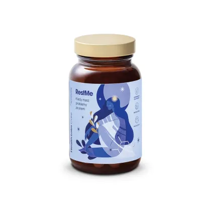 Zdjęcie Health Labs RestMe, Suplement diety poprawiający jakość snu, Kapsułki Health Labs Care