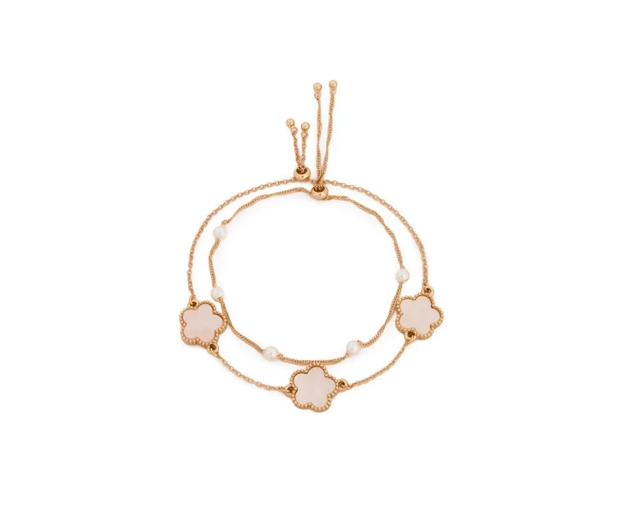 obrazek 1 Aldo Zestaw 2 bransoletek LUCKYFLOWER  13995038 Złoty