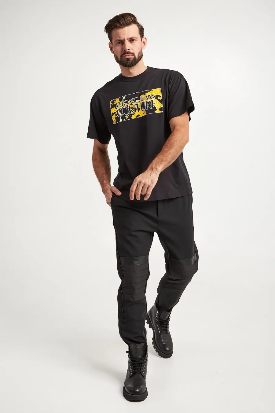 obrazek 1 T-shirt męski VERSACE JEANS COUTURE Versace Jeans Couture