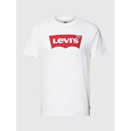 Zdjęcie T-shirt z bawełny z nadrukiem z logo