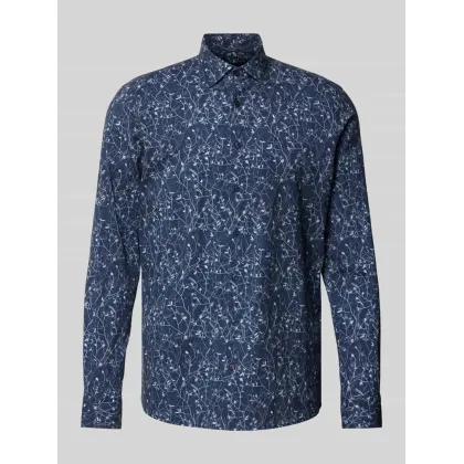 Zdjęcie Koszula casualowa o kroju slim fit z kołnierzykiem typu kent model ‘STEVEN’