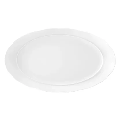 Zdjęcie Taca z porcelany z nowoczesnej i eleganckiej kolekcji Crown White - Vista Alegre