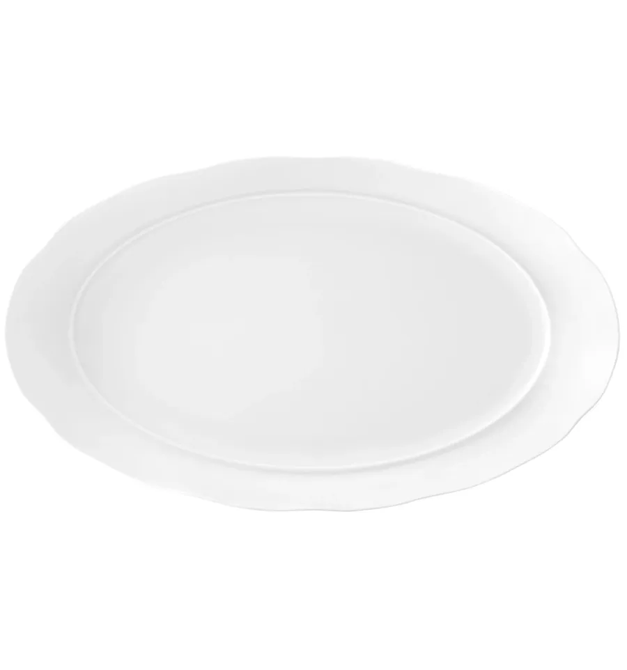 obrazek 1 Taca z porcelany z nowoczesnej i eleganckiej kolekcji Crown White - Vista Alegre