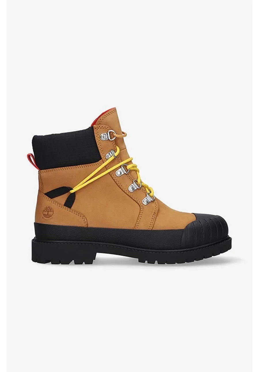 obrazek 1 Timberland workery Heritage 6 In Boot kolor brązowy na płaskim obcasie A2JWX-BROWN
