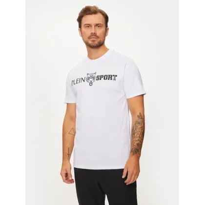 Zdjęcie Plein Sport T-Shirt AADC MTK7197 SJY001N Biały Regular Fit