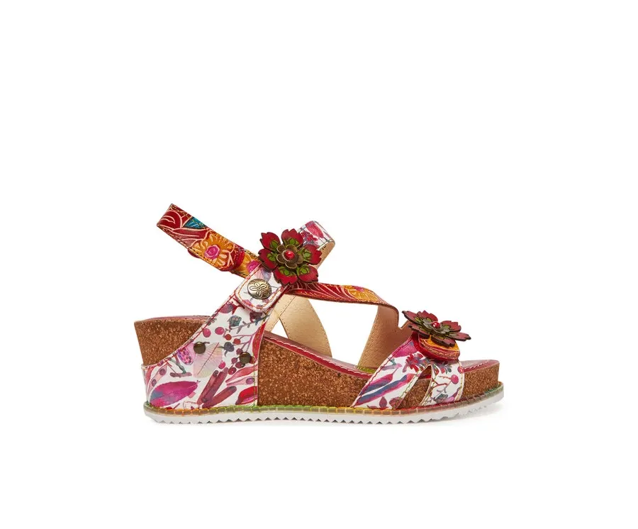 obrazek 1 Laura Vita Sandały Bonito 27 Czerwony