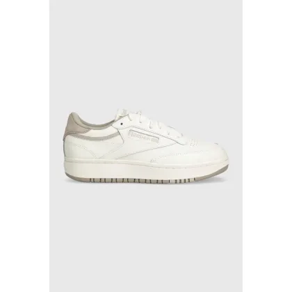 Zdjęcie Reebok Classic sneakersy skórzane CLUB C kolor beżowy 100074267