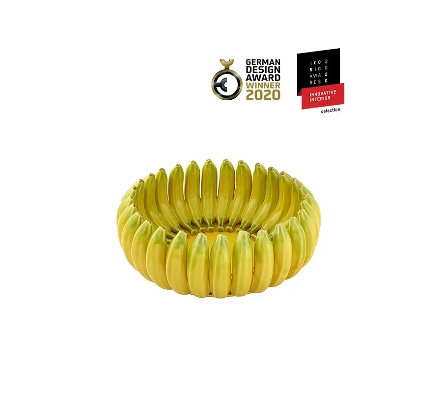obrazek 1 Unikalna miska w kształcie bananów do jadalni - Bordallo Pinheiro