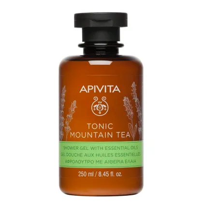Zdjęcie Apivita Tonic Mountain Tea Żel pod prysznic z Olejkami Eterycznymi 250 ml