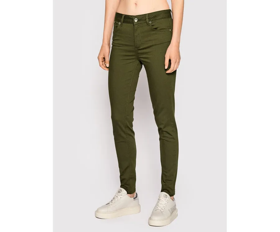 obrazek 1 Liu Jo Spodnie materiałowe WF2362 T7144 Zielony Skinny Fit