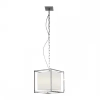 Zdjęcie Kwadratowa lampa wisząca H.100xL.32xP.32 cm