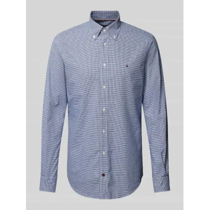 Zdjęcie Koszula biznesowa o kroju slim fit z kołnierzykiem typu button down model ‘Henry’