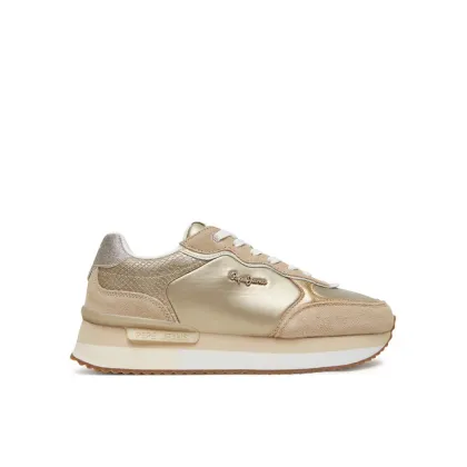 Zdjęcie Pepe Jeans Sneakersy Rusper Shine PLS60033 Beżowy