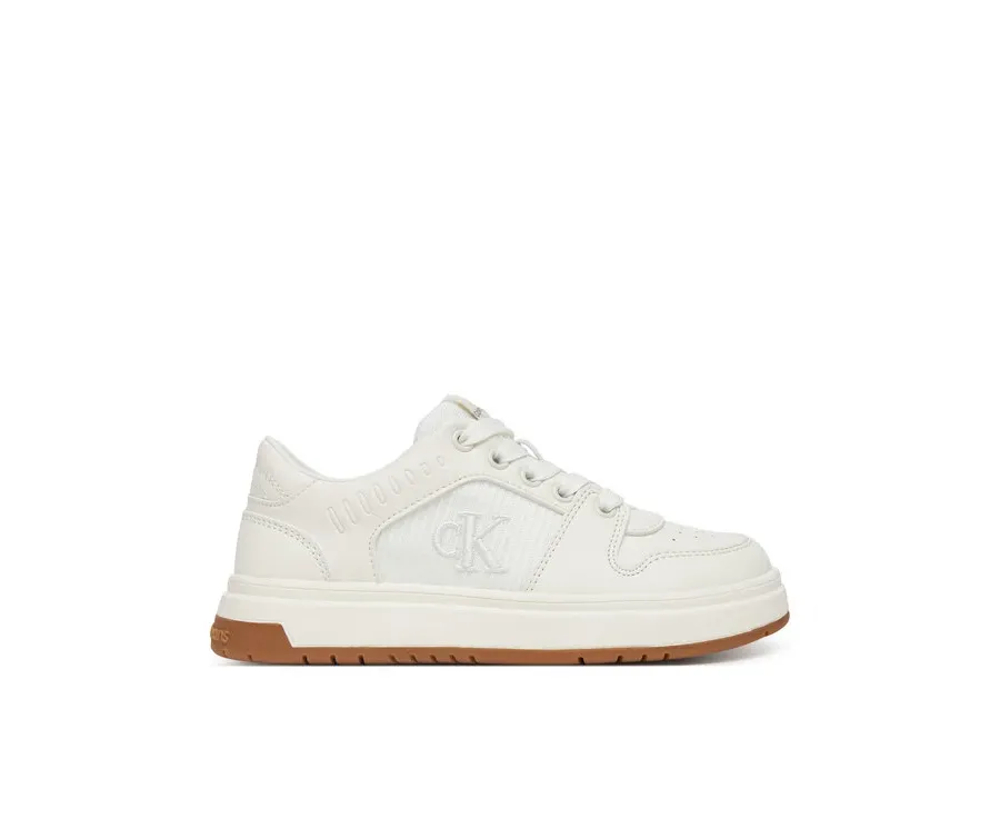 obrazek 1 Calvin Klein Jeans Sneakersy Low Cut Lace-Up Sneaker V3X9-82093-1697 M Biały