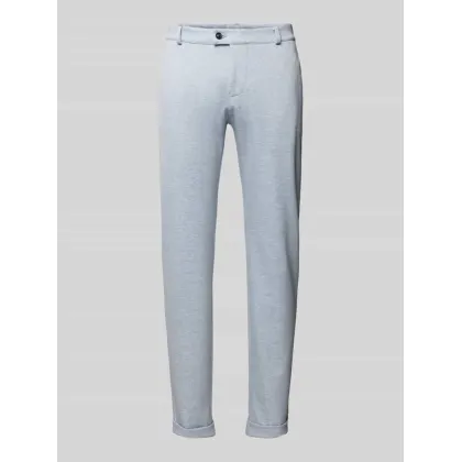 Zdjęcie Spodnie do garnituru o kroju slim fit ze szlufkami na pasek model ‘Clow’