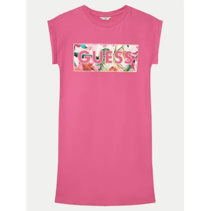 Zdjęcie Guess Sukienka codzienna J5GK06 KAE24 Różowy Regular Fit