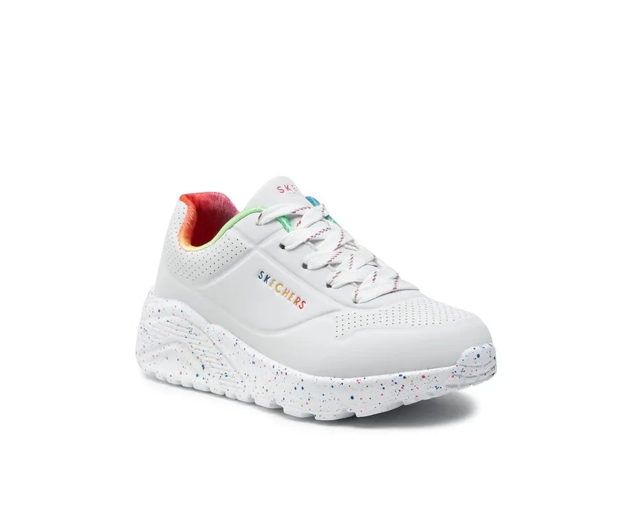 obrazek 1 Skechers Sneakersy Rainbow Speckle 310456L/WMLT Biały