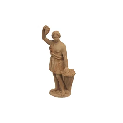 Zdjęcie Stylowa włoska statuetka przedstawiająca jesień - Goti Terrecotte