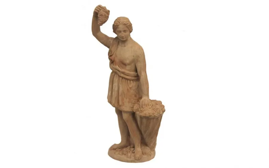 obrazek 1 Stylowa włoska statuetka przedstawiająca jesień - Goti Terrecotte