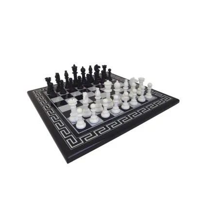 Zdjęcie Elegancki komplet szachowy G1521BN+348NB