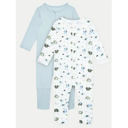 Zdjęcie NAME IT Komplet 2 par pajacy 13232743 Niebieski