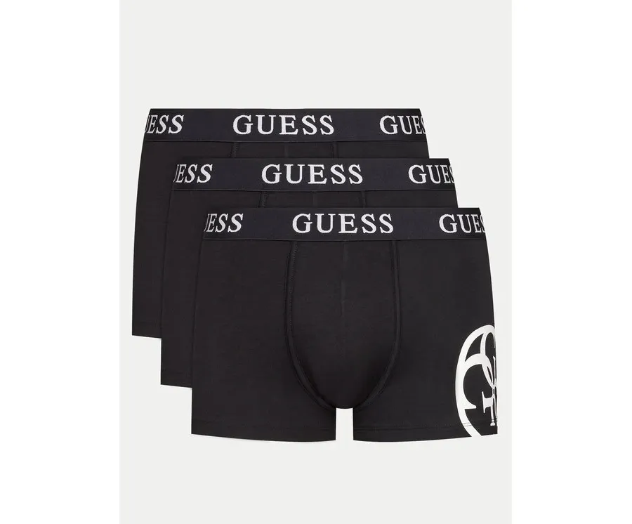 obrazek 1 Guess Komplet 3 par bokserek Placed Logo U4RG04 K6YW0 Czarny