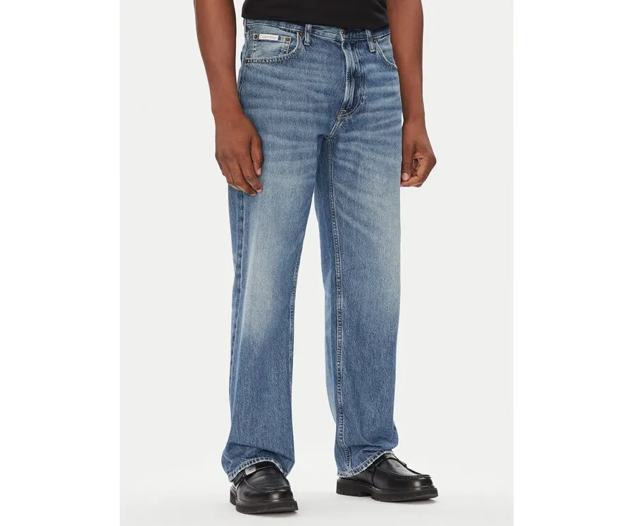 obrazek 1 Calvin Klein Jeans Jeansy 90s LV04RC761G Niebieski Straight Fit