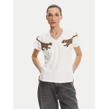 Zdjęcie Lola Casademunt by Maite T-Shirt MS2515018 Biały Relaxed Fit