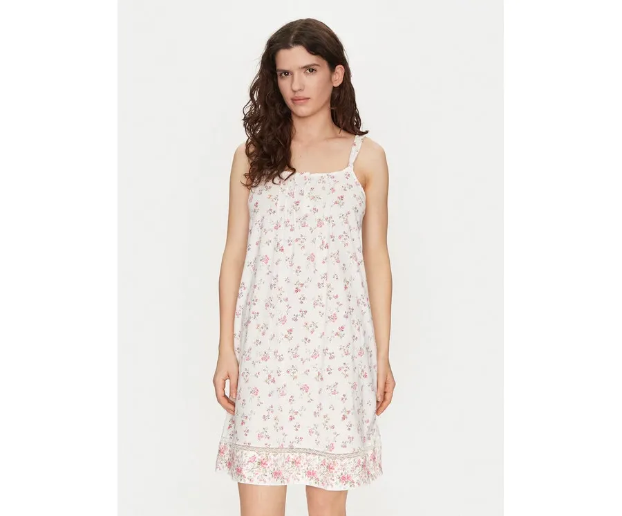 obrazek 1 LAUREN RALPH LAUREN Koszula nocna ILN22408 Écru Regular Fit