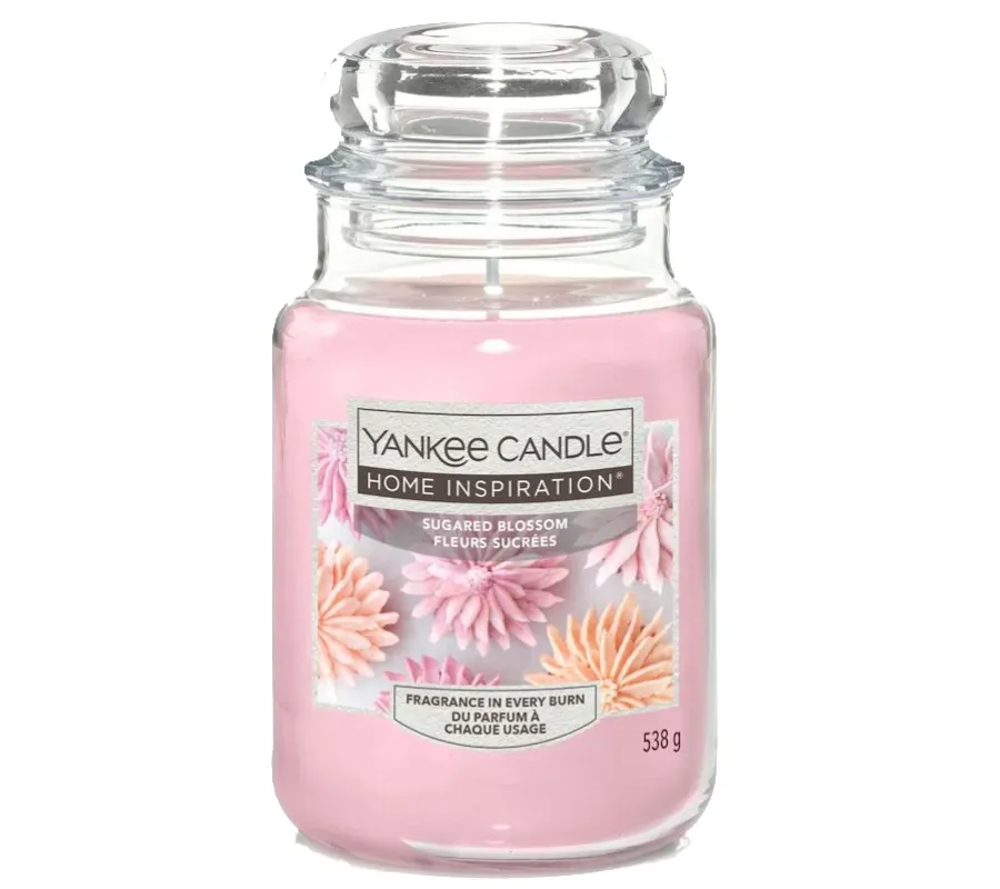 obrazek 1 Yankee Candle Home Inspiration Świeca Sugared Blossom Duża 538 g