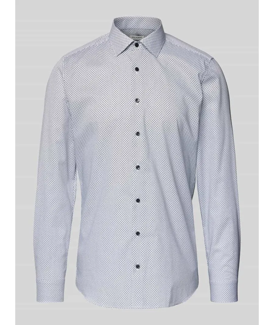 obrazek 1 Koszula biznesowa o kroju body fit z kołnierzykiem typu kent model ‘New York'’