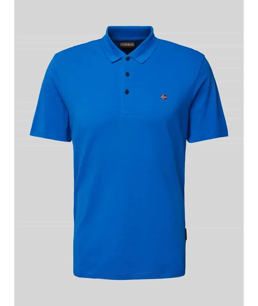 obrazek 1 Koszulka polo o kroju slim fit z wyhaftowanym logo model ‘EALIS’