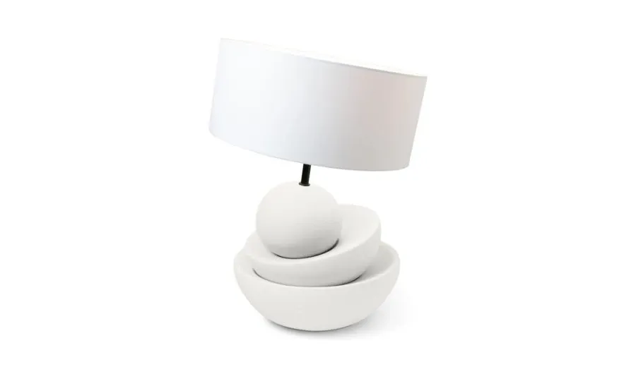 obrazek 1 Oryginalna lampa ceramiczna na biurko od włoskiego producenta