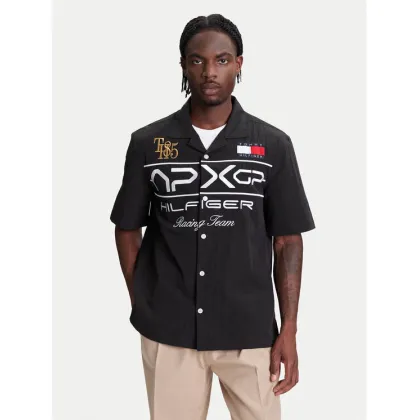 Zdjęcie Tommy Hilfiger Koszula F1 Movie Racing MW0MW41376 Czarny Regular Fit