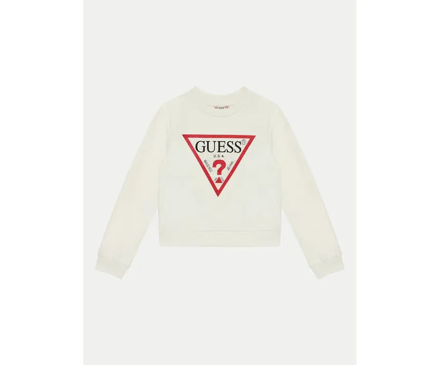 obrazek 1 Guess Bluza J4YQ22 KA6R4 Écru Regular Fit