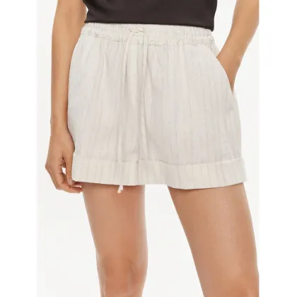 Zdjęcie TWINSET Szorty materiałowe 241TT2223 Biały Loose Fit