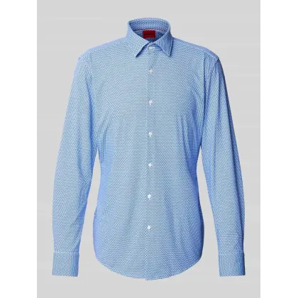 Zdjęcie Koszula biznesowa o kroju slim fit z kołnierzykiem typu kent model ‘Kenno’