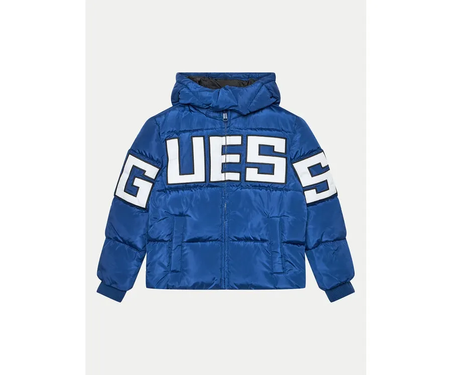 obrazek 1 Guess Kurtka puchowa L4BL04 WB240 Granatowy Regular Fit